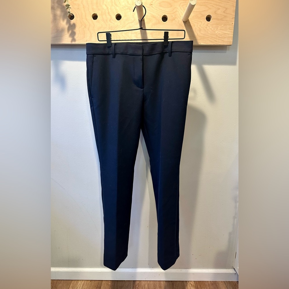 Ann Taylor Straight Leg Navy Dress Pants NWT